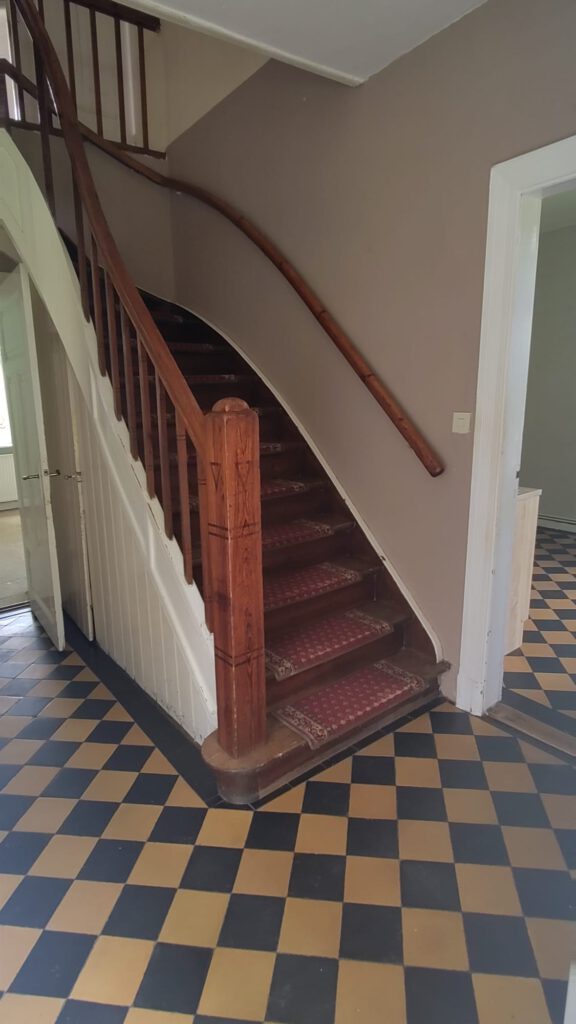 Alte Treppe im Torhaus