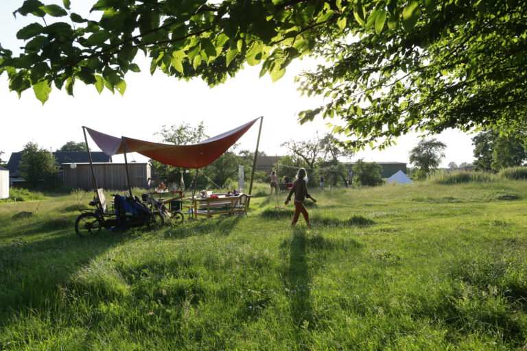 Das Tarp auf der WandelWiese