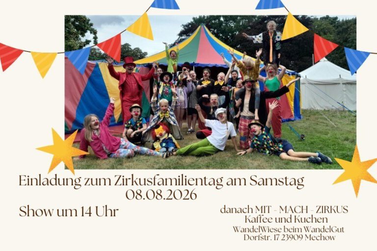 Zirkusfamilientag 2026
